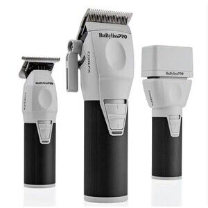 BaBylissPRO CoreFX Clipper, Trimmer & Double Foil Shaver Value Set